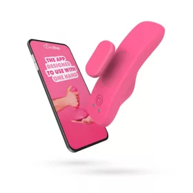   Easyconnect vibrátor alkalmazásvezérlés mágneses klip fekete