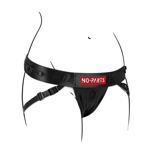 No-Parts Felcsatolható hám állítható méretű 140 cm fekete