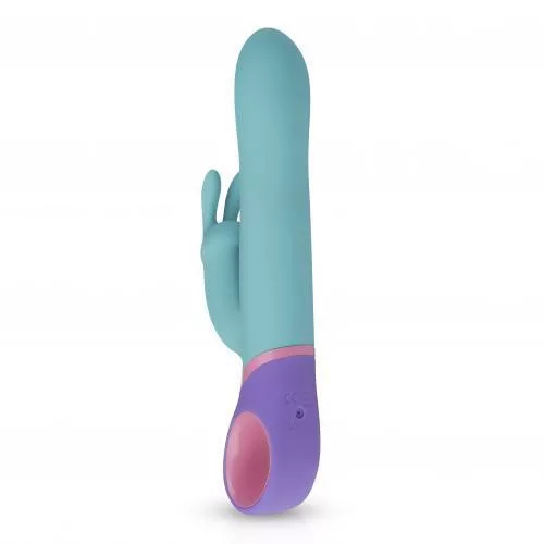 Meta Vibrátor G-pont és csikló stimuláló, forgatható, USB tölthető 23 cm többszínű