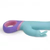 Meta Vibrátor G-pont és csikló stimuláló, forgatható, USB tölthető 23 cm többszínű