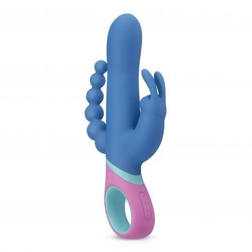 Vice Dupla vibrátor 13 rezgés, 12 forgás 23 cm vízálló USB töltés