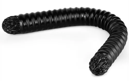 Big Tortos – prémium fekete dildo 55 cm hosszú