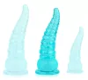 Winkle M – prémium dildó, 16 cm, türkiz színben