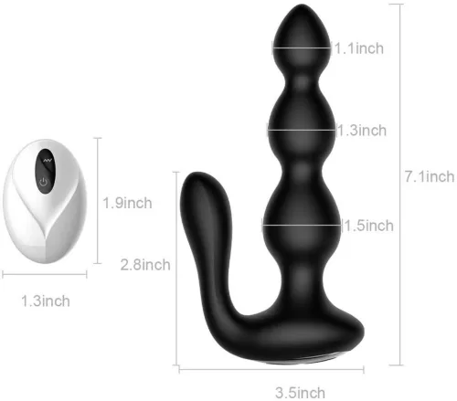 RemoteSilicone análgyöngy szilikonból távirányítóval