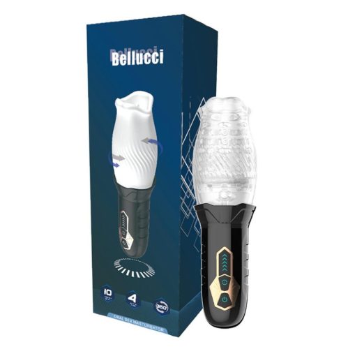 Forgó és vibráló maszturbátor