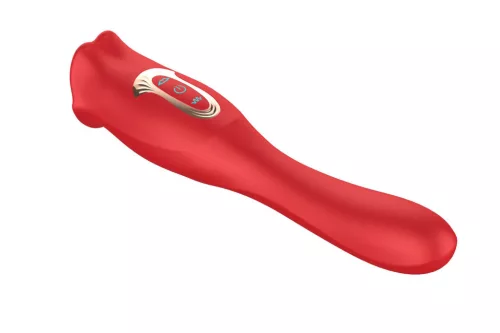 Bite Vibrátor 10 mód szájizgató, USB újratölthető fekete