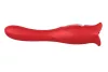 Bite Vibrátor 10 mód szájizgató, USB újratölthető fekete