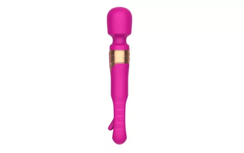Vibrátor Rezgő nyelvmozgató, 10 mód, USB-töltős Rózsaszín-piros