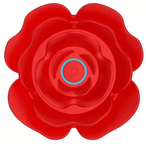 Rose forgó anál dildó