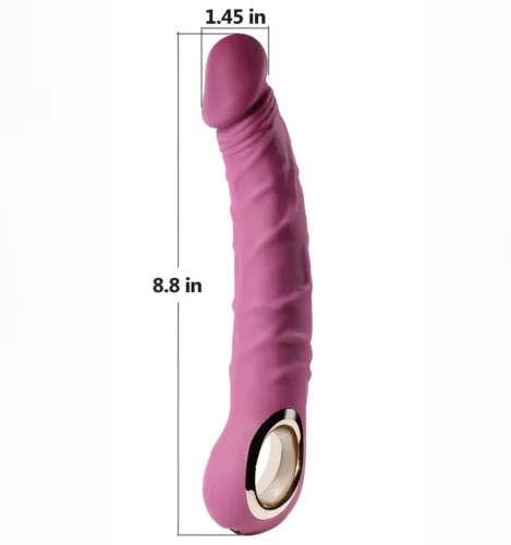 Realistic Vibrátor 10 módú USB töltés lila