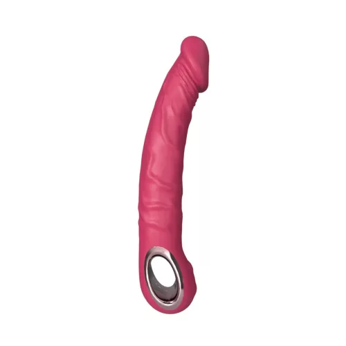 Realistic Vibrátor Realisztikus, 10 mód, USB-töltés rózsaszín