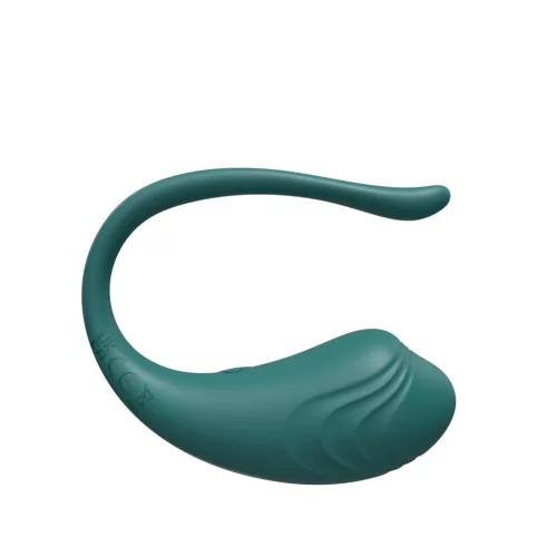 App Love Egg Vibrátor 9 mód applikációs vezérlés vízálló zöld 9,6 cm