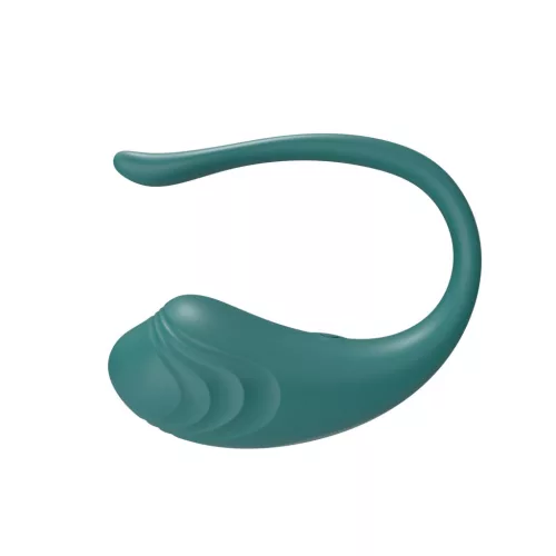 App Love Egg Vibrátor 9 mód applikációs vezérlés vízálló zöld 9,6 cm