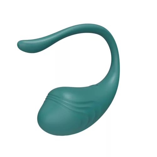 App Love Egg Vibrátor 9 mód applikációs vezérlés vízálló zöld 9,6 cm