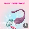 App Love Egg Vibrátor 9 mód applikációs vezérlés vízálló zöld 9,6 cm