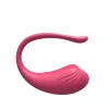 App Love Egg Vibrátor 9 mód, Bluetooth vezérlés 9,6 cm piros
