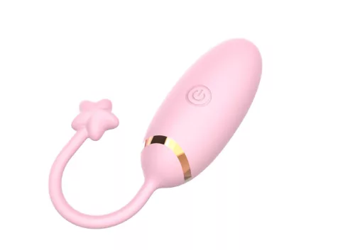 Love Egg Vibrációs tojás App vezérlés, vízálló 8 cm fekete