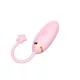 Love Egg Vibrációs tojás App vezérlés, vízálló 8 cm fekete