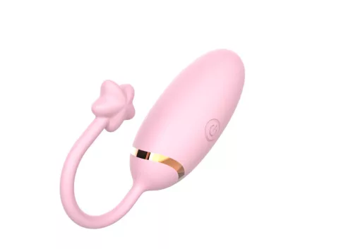 Love Egg Vibrációs tojás App vezérlés, vízálló 8 cm fekete