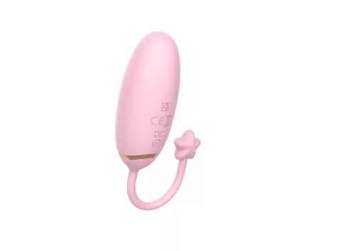 Love Egg Vibrációs tojás App vezérlés, vízálló 8 cm fekete