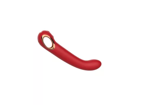 Feminism Vibrátor G-pont stimuláló, több rezgésmódos, vízálló USB töltésű fekete-arany