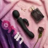 Onin Vibrátor Kettős stimuláció, USB újratölthető Fekete