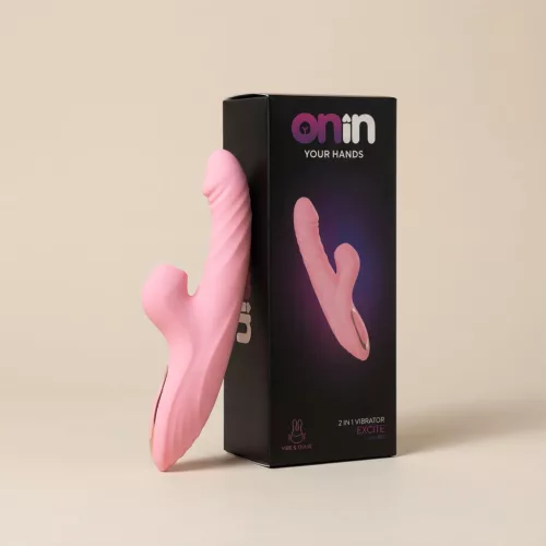 Onin Vibrátor Applikáció vezérlés, USB töltés, vízálló fekete