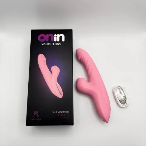 Onin Vibrátor Applikáció vezérlés, USB töltés, vízálló fekete