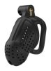 Dottia Black – prémium férfi chastity cage 8,5 x 3,5 cm