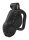 Dottia Black – prémium férfi chastity cage 8,5 x 3,5 cm