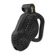 Dottia Black – prémium férfi chastity cage 8,5 x 3,5 cm