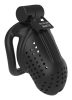Dottia Black – prémium férfi chastity cage 8,5 x 3,5 cm