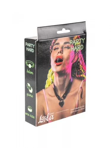 Lola Games BDSM nyakörv szabályozható PVC fekete-piros 2,5 cm széles
