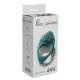 Lola Games péniszgyűrű rezgő stimuáció zöld silikon 8 cm