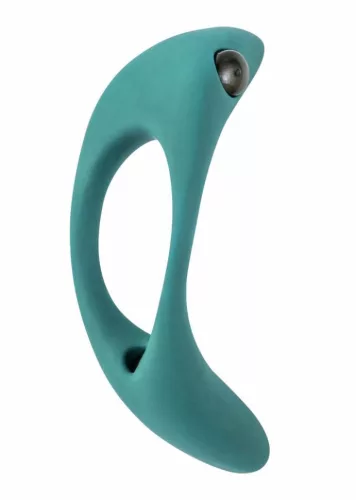 Lola Games péniszgyűrű rezgő stimuláció zöld 13 cm
