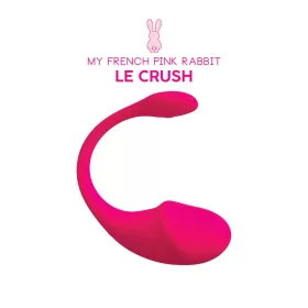  Le Crush Vibrációs tojás App-vezérelt, G-pont stimuláló, 10 mód USB-töltés, vízálló, rózsaszín