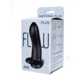   Flow Emotional Dildó Intenzív töltés, G-pont stimuláló Fekete