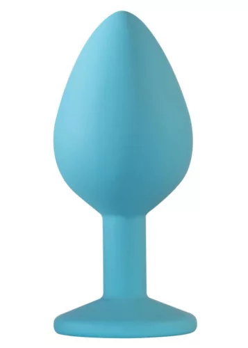 Anal plug Kényelmes használat 8,5 cm türkiz világoslila