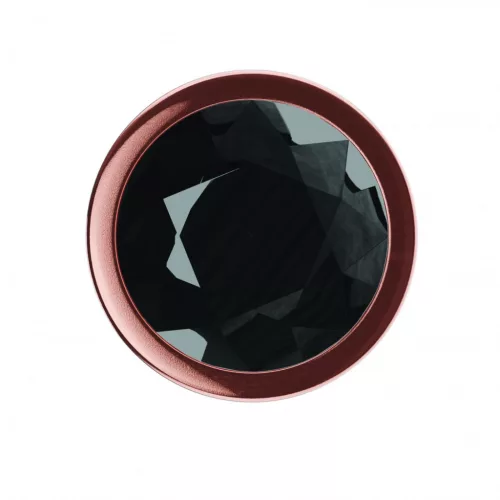 Anal plug Fém, biztonságos, 8,3 cm rózsaarany