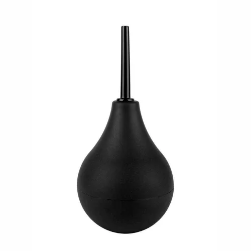 Anál zuhany ergonomikus szilikon csővel 220 ml átlátszó