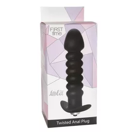 Plug anal csavaros vibrátor fekete