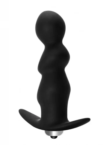 Analplug spirálos vibrációs fekete
