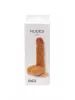 Lola Games Dildó Realisztikus, tapintható, tapadókorongos 17,5 cm bézs PVC