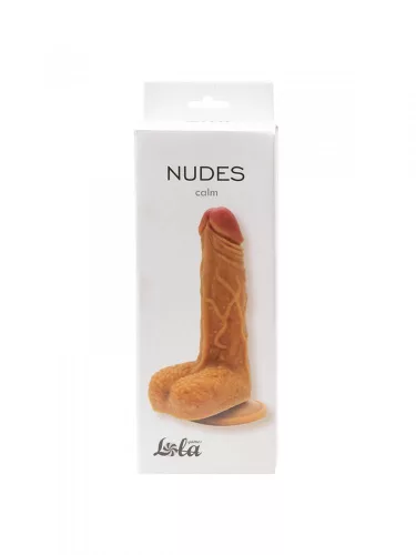 Lola Games Dildó Realisztikus, tapintható, tapadókorongos 17,5 cm bézs PVC