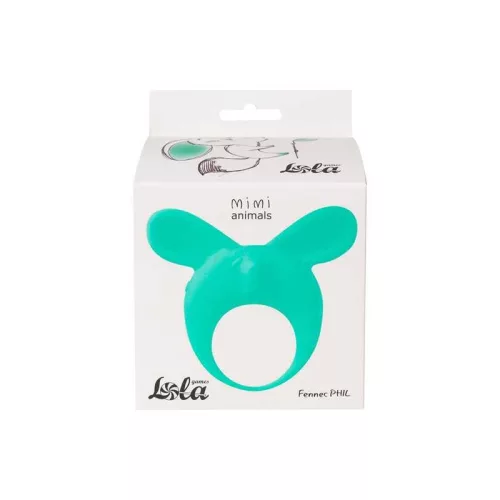 MiMi Animals Péniszgyűrű Rezgő, 1 mód 3,5 cm zöld