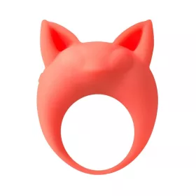   MiMi Péniszgyűrű Vibráló 1 módos Hipoallergén Szilikon 7,4 cm Narancs