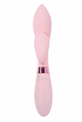 Indeep Vibrátor USB-töltésű, 10 rezgésmód, G-pont stimuláló 21,5 cm rózsaszín