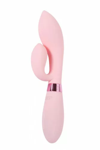 Indeep Vibrátor USB-töltésű, 10 rezgésmód, G-pont stimuláló 21,5 cm rózsaszín