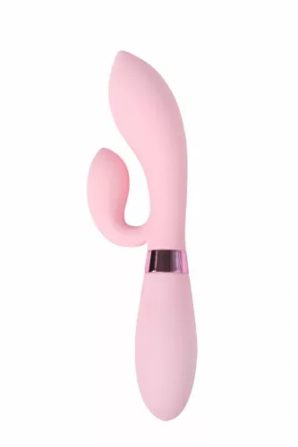 Indeep Vibrátor USB-töltésű, 10 rezgésmód, G-pont stimuláló 21,5 cm rózsaszín