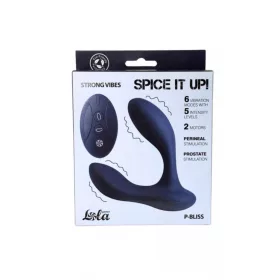   Spice It Up Prosztatamasszírozó Rezgő, távirányítós, vízálló 11 cm fekete